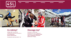 Desktop Screenshot of 4sportlab.pl